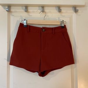Forever 21 rust colored shorts